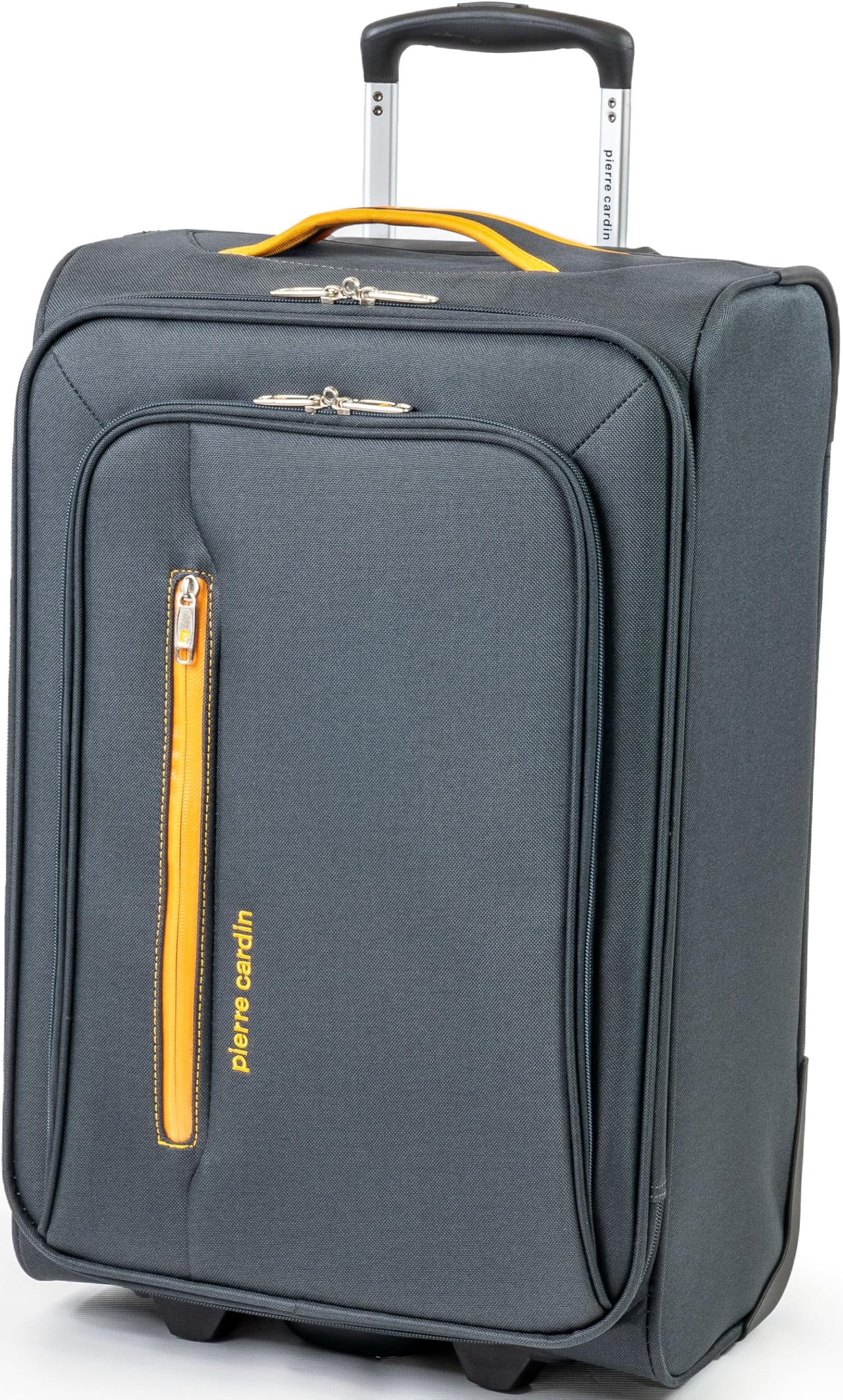 Soft Sided Luggage - with Stress Tested Durable Wheels | Telescopic Drag Handle Lightweight Soft-Sided Suitcase with Packing Straps | CL610