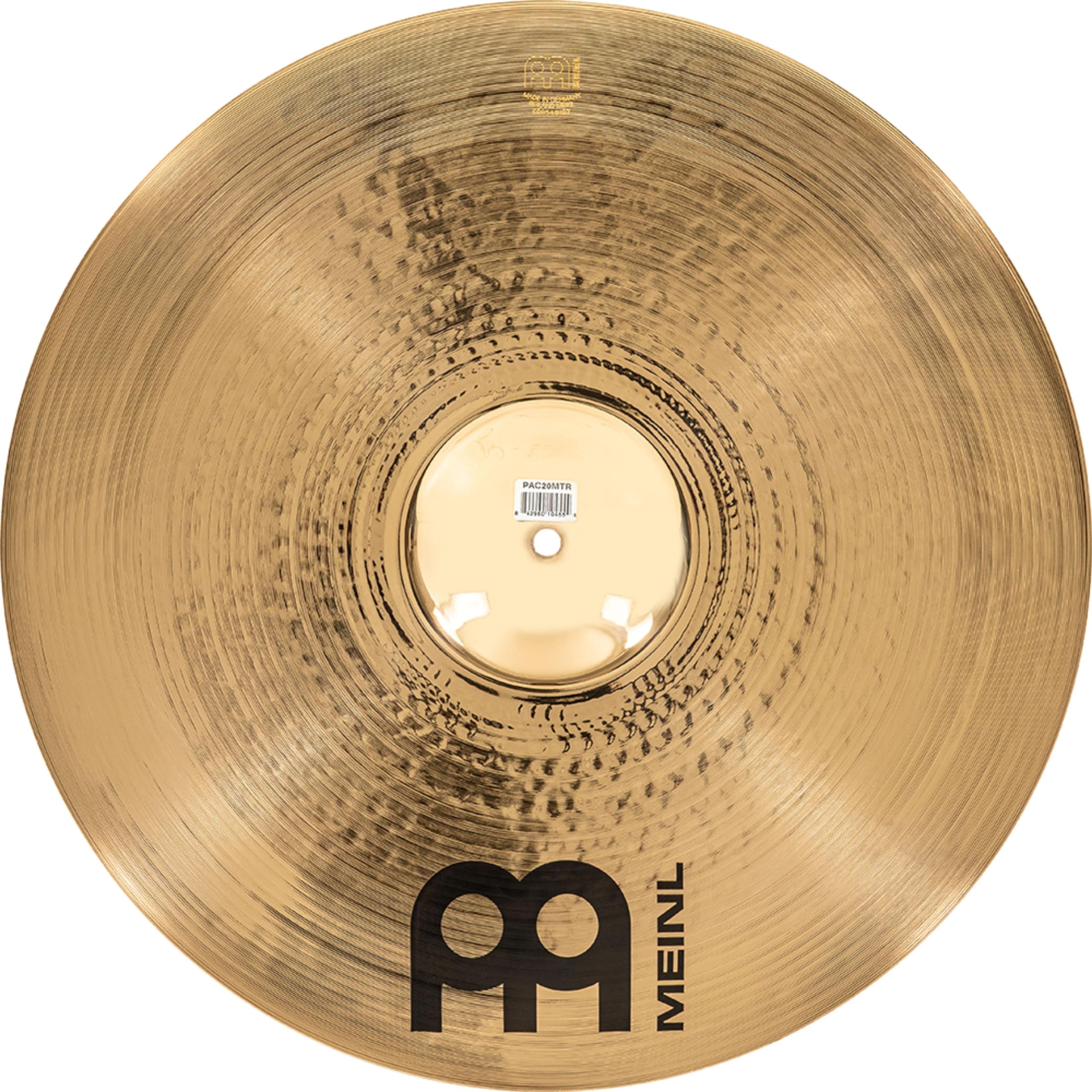 Meinl Cymbals Piatti da 50.8 cm Medium Thin Ride Pure Alloy Custom PAC20MTR
