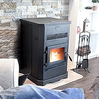 Vista 2 de Large Pellet Stove - 130lb Hopper