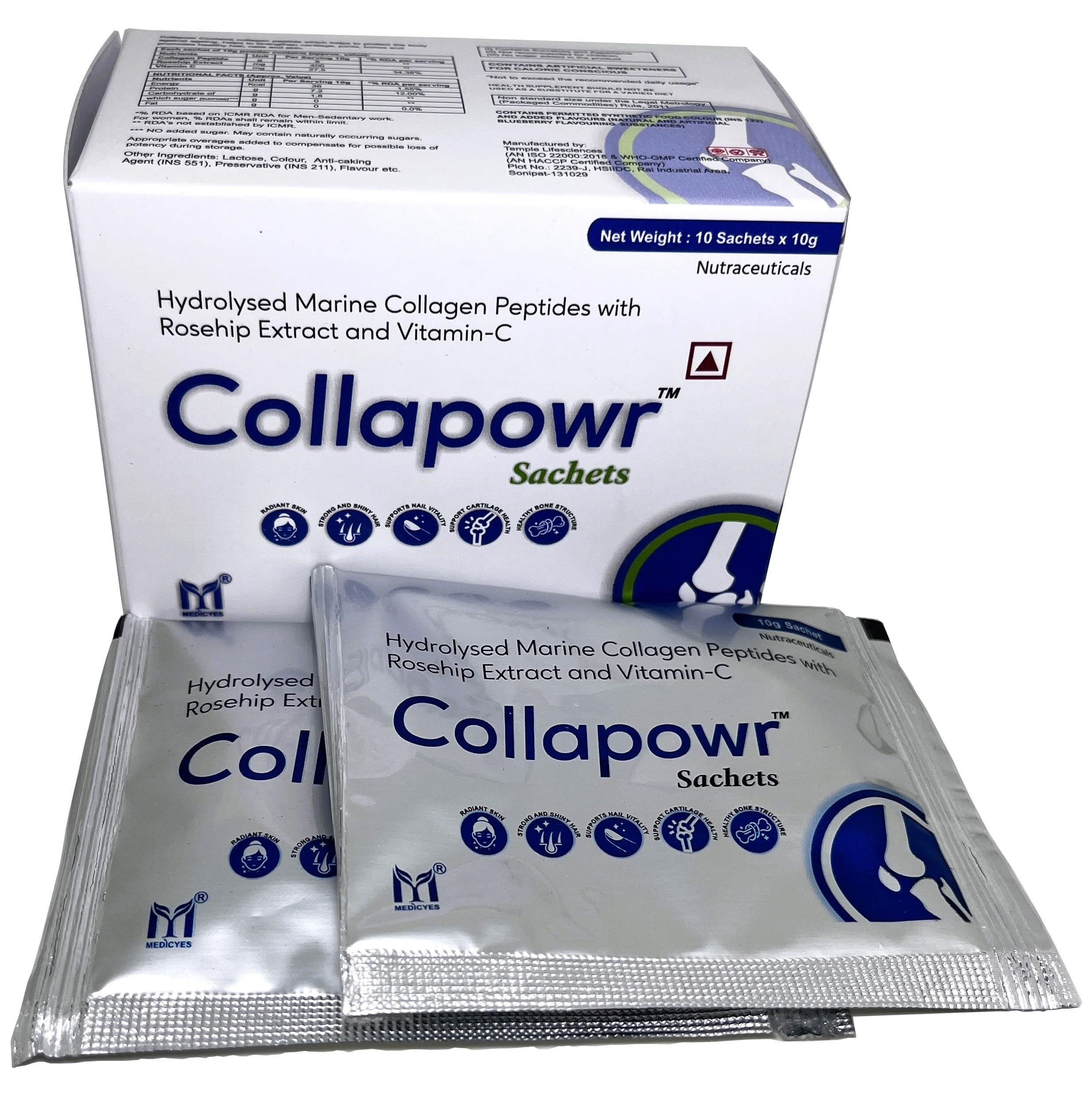 Collapowr Marine Collagen peptides, Rosehip And Vitamin-C Sachet(Orange Flavour) (10 x 10 g) (B0DFQGYCPM) Amazon Price History, Amazon Price Tracker