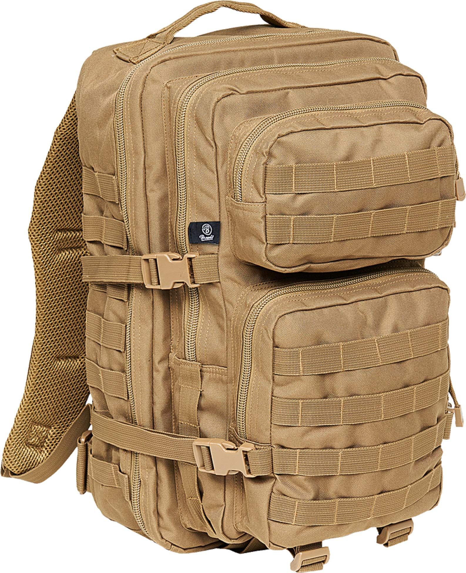 Brandit US Cooper Rucksack, Adult (Unisex), 8008., camel, 40L