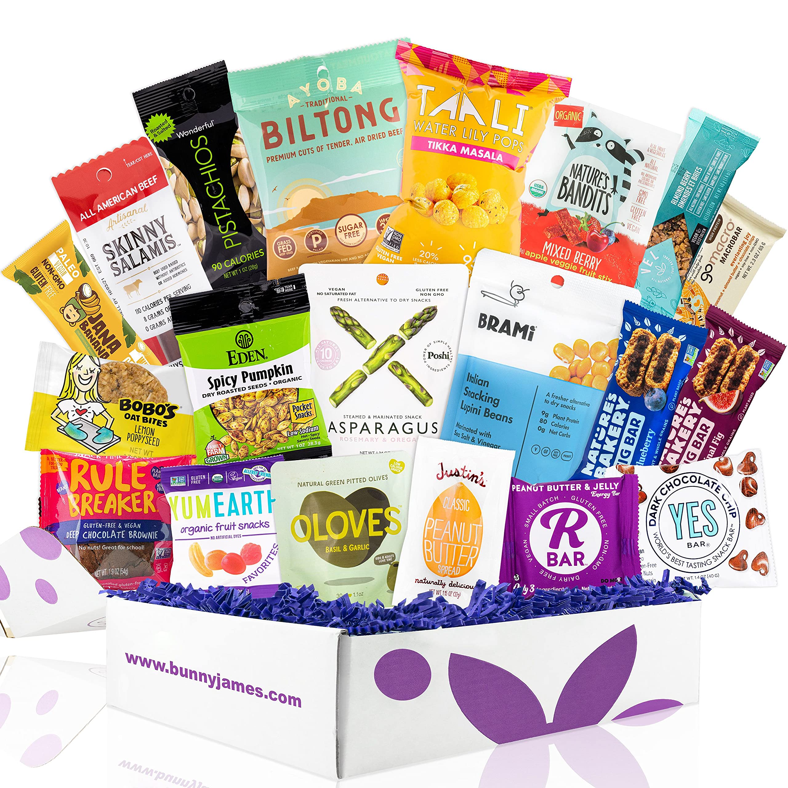 Dairy Free Snack Box, Great Gift for Anyone with Dairy Sensitivities, Assortment of Chips, Nuts, Cookies, and Dairy Free Jerky, Variety Snack Care Package for College Students