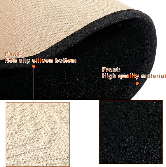 X AUTOHAUX Car Dashboard Cover for Hyundai Sonata 2011 2012 2013 2014 Nonslip Dash Carpet Dash Guard