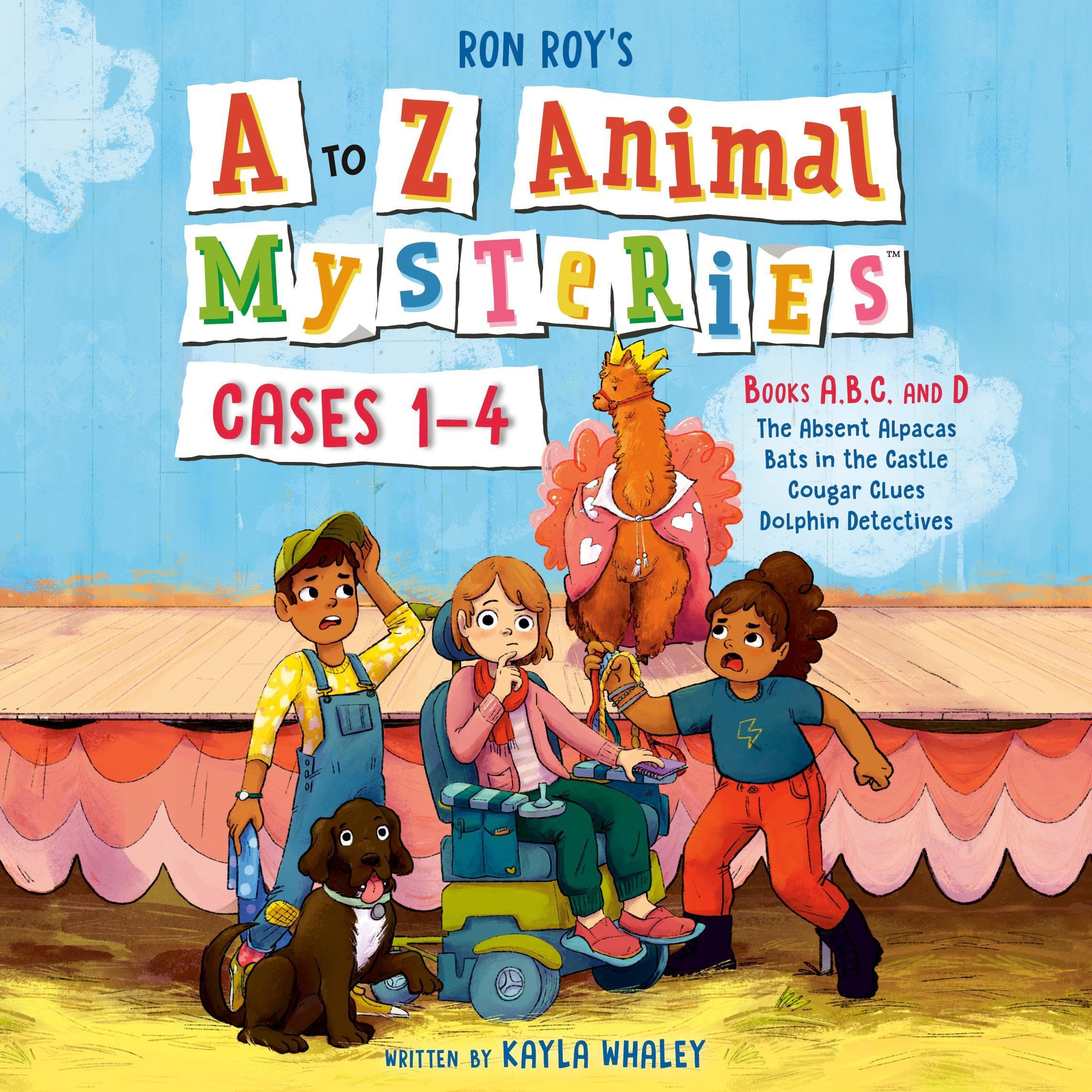 Cover art for A To Z Animal Mysteries Cases 1-4