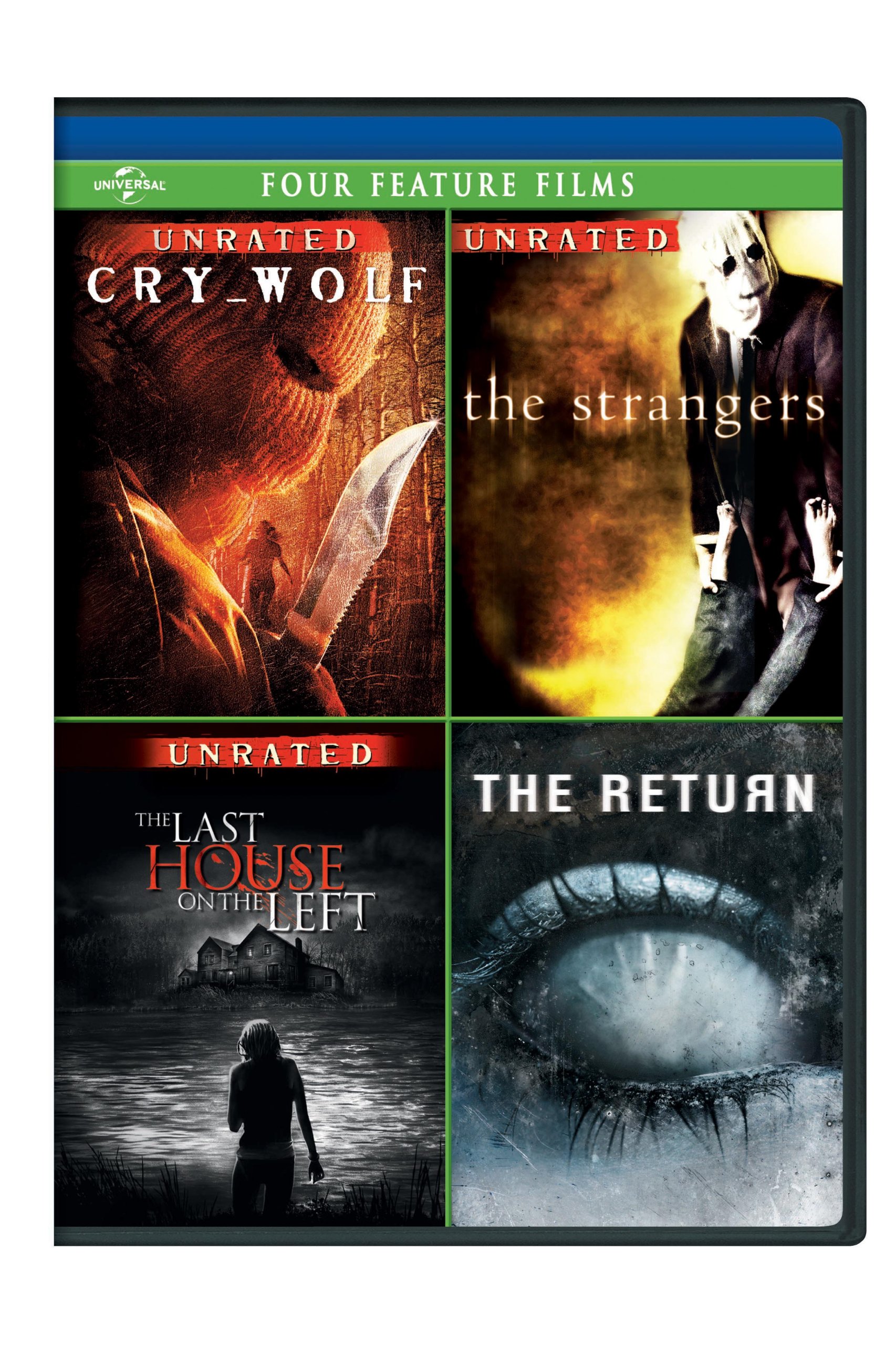Cry_Wolf / The Strangers / The Last House on the Left / The Return Four Feature Films [DVD]