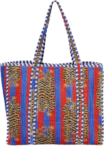 SHIRANYA Quilted Tote Bag for Women Soft Velvet Lightweight Shoulder Tote for Shopping, Travel & Everyday Carry