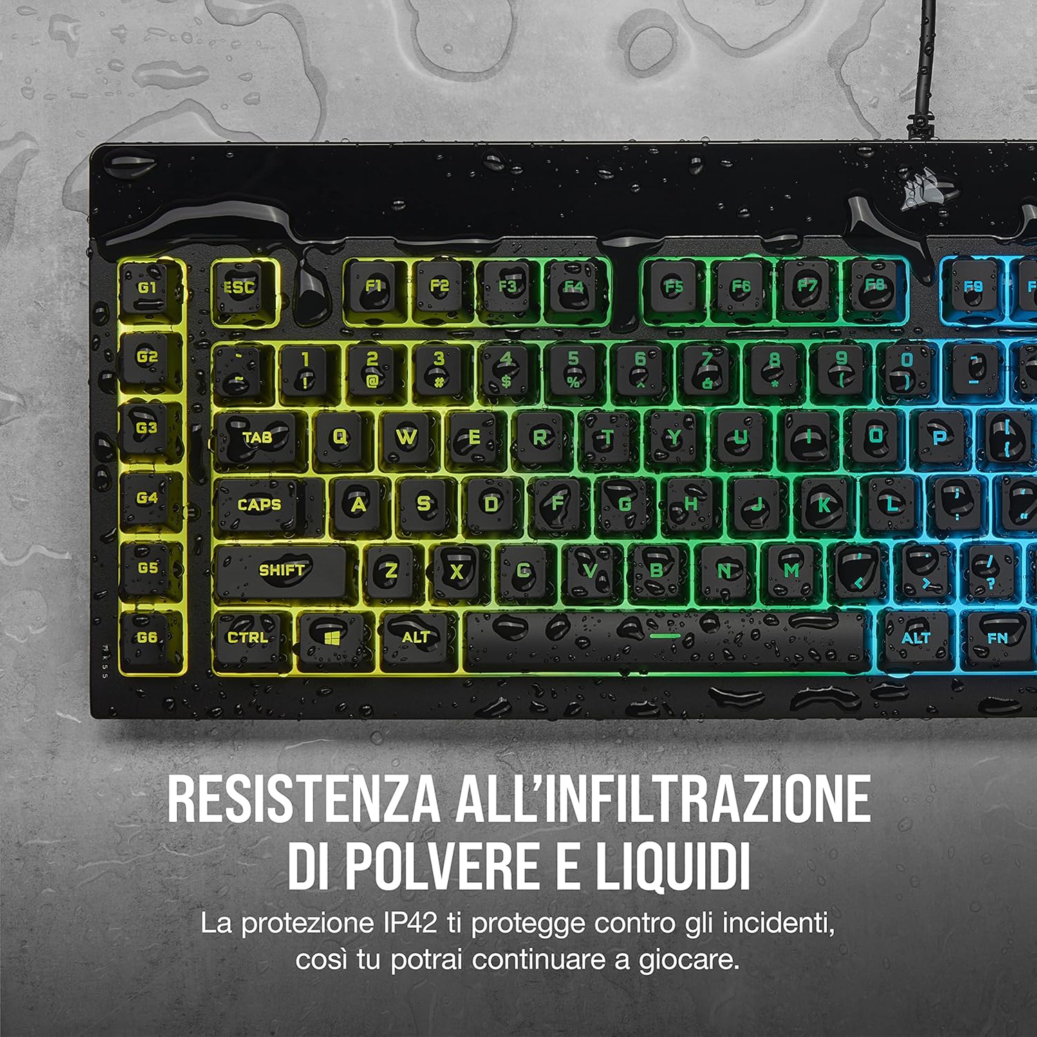 K55 RGB PRO Tastiera Gaming a Membrana Cablata - Tastiera gaming - Immagine 5