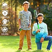 Vista 5 de NERF Power Blast Kids Baseball Bat and Ball Set - Kids Plastic Bat with Extra Grip + Power Bands