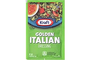 Kraft Golden Italian Salad Dressing Packets for On-the-Go Flavor