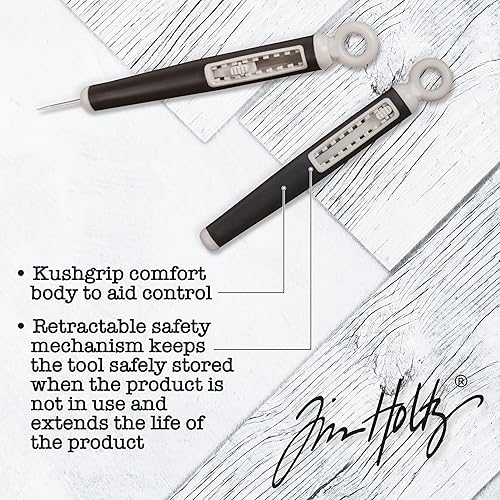 Vista 9 de Tim Holtz Tonic Studios 372, pico retráctil para manualidades