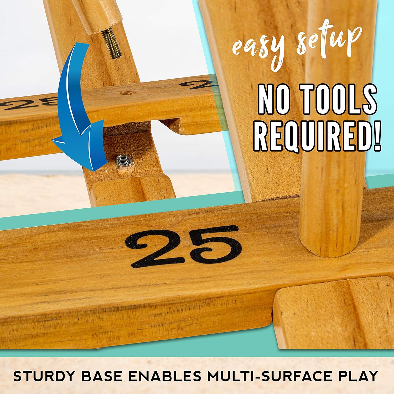 Franklin Sports Wooden Ring Toss : Everything Else