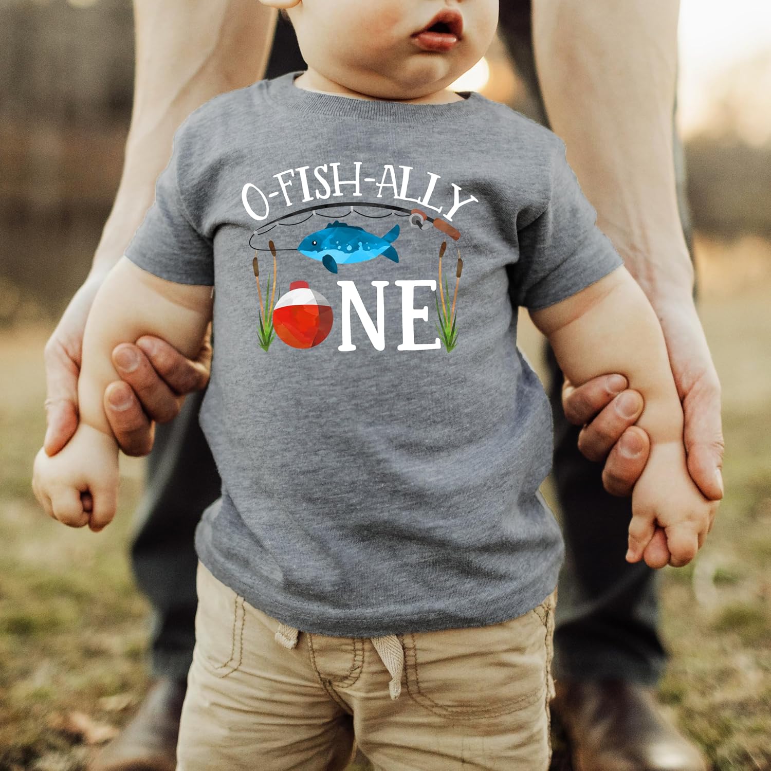 O-Fishally One 1st Birthday Outfit for Baby Boys Fishing Outdoors Shirt for First Birthday