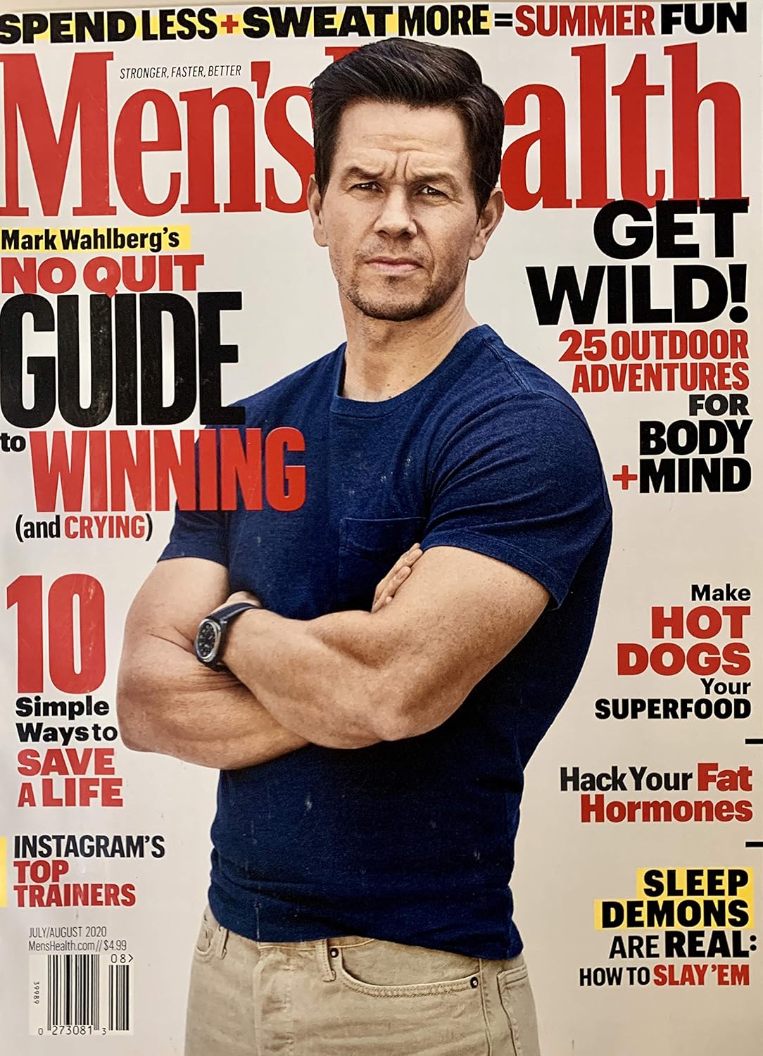 MEN'S HEALTH MAGAZINE JULY / AUGUST 2020 MARK WAHLBERG Men's