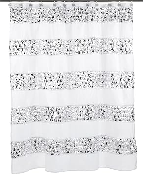 Popular Bath 13pc Sinatra Bathroom Shower Curtain