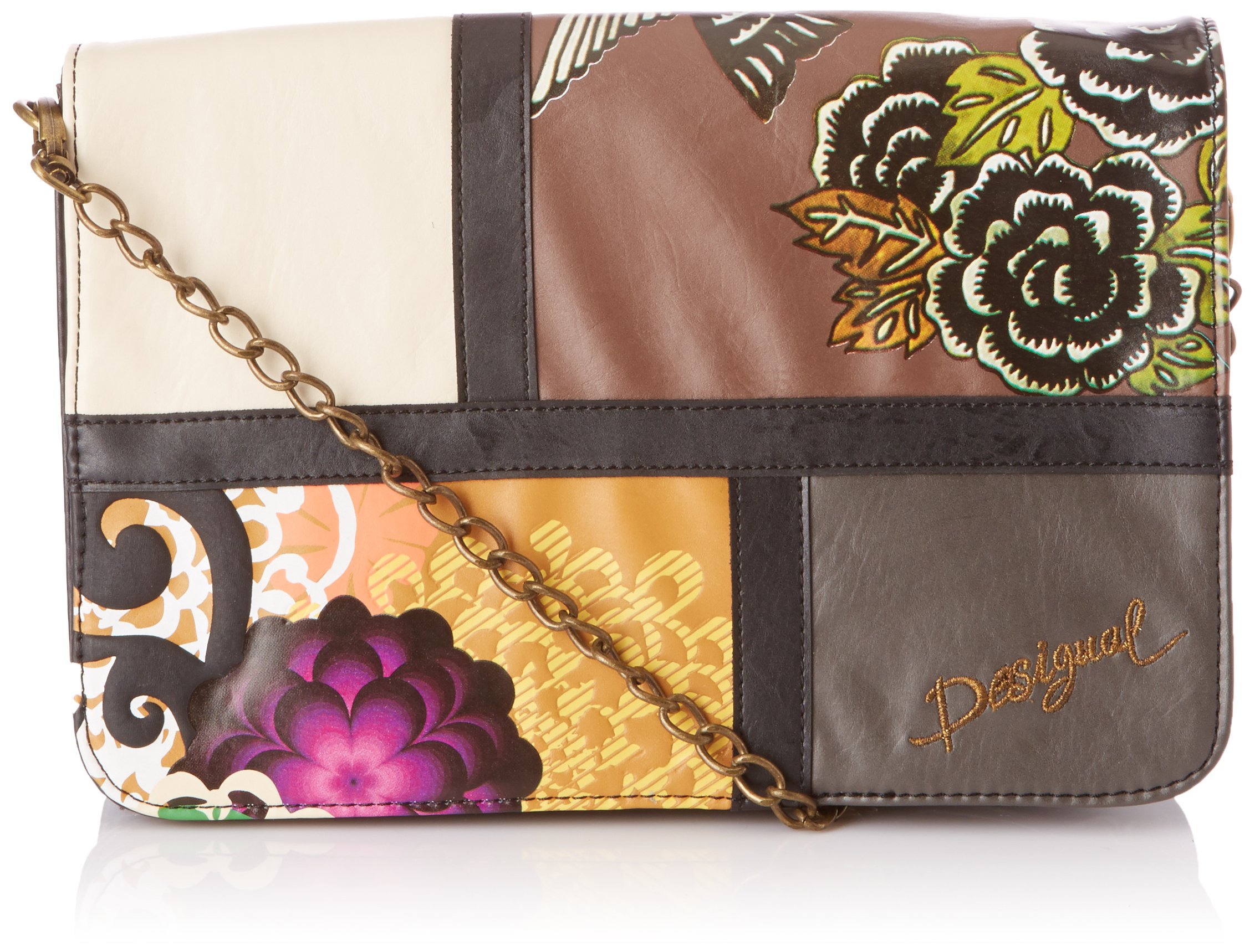 Desigual 40x5081 - Bandolera para mujer