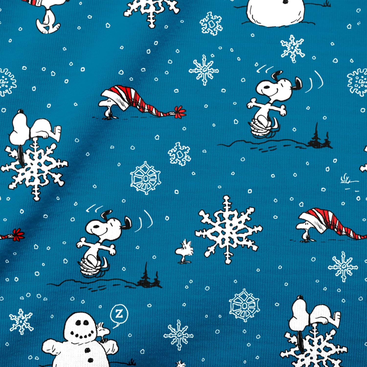 Nite Nite Munki Munki mens Ls Tee and Pant Jersey Pj SetFamily Matching Holiday Vintage Snoopy Pajama Collection - Image 8