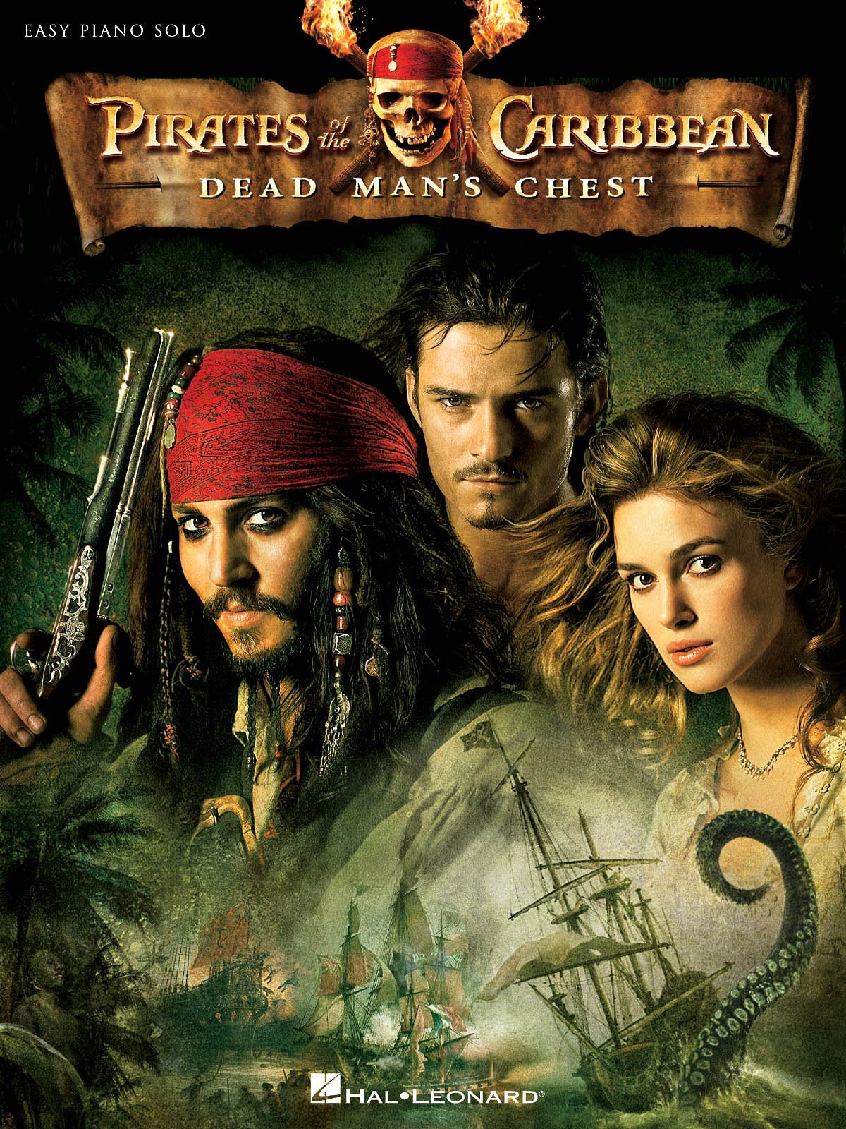 Pirates of the Caribbean: Dead Man's Chest: Easy Piano Solo