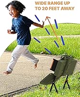 Vista 3 de Skywin Set de acción de juguete para juegos de simulación – Control remoto incluido, compatible con blasters de espuma (verde)