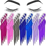 Mudder 28 Pcs Eyebrow Razor Knife Shaver Trimmer Shaver Multipurpose Exfoliating Tool Facial Hair Removal for Women Valentine Gift Giving(Assorted Colors)