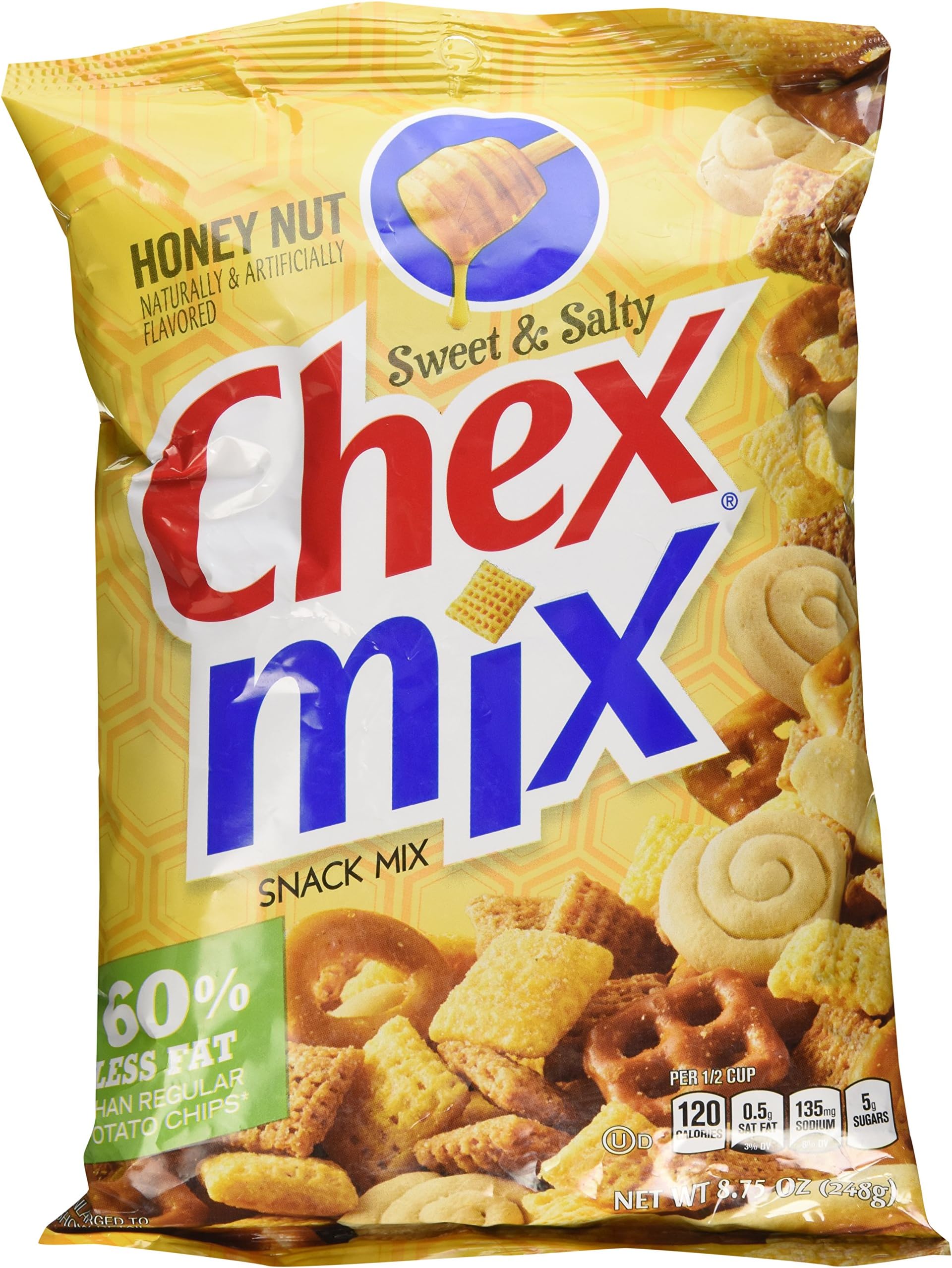 Chex Mix Sweet N Salty Honey Nut, 8.75 oz (Pack of 3)