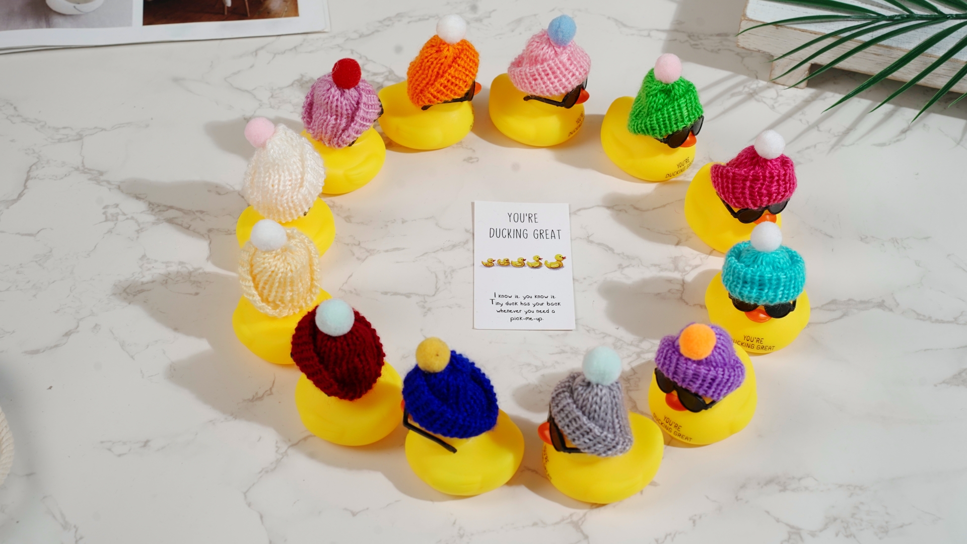 Amazon.com: Deekin 30 Sets Thank You Gift Set You're Ducking Great