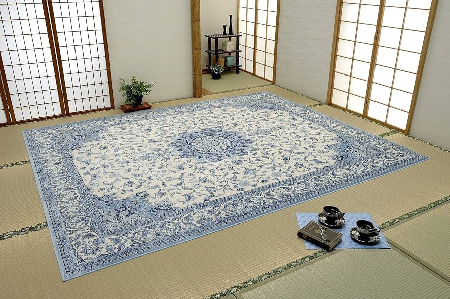 Amazon | 定番ロングセラー ベルギー製シルクタッチカーペット 高級