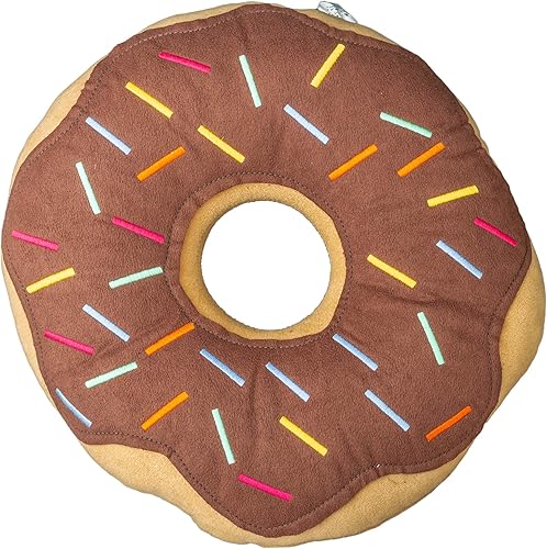 Miniatura 6 de MABEL HOME Almohada decorativa de 14 pulgadas, dona, impresión digital 3D, cómoda, suave, divertida, con forma de comida, cojín de asiento para