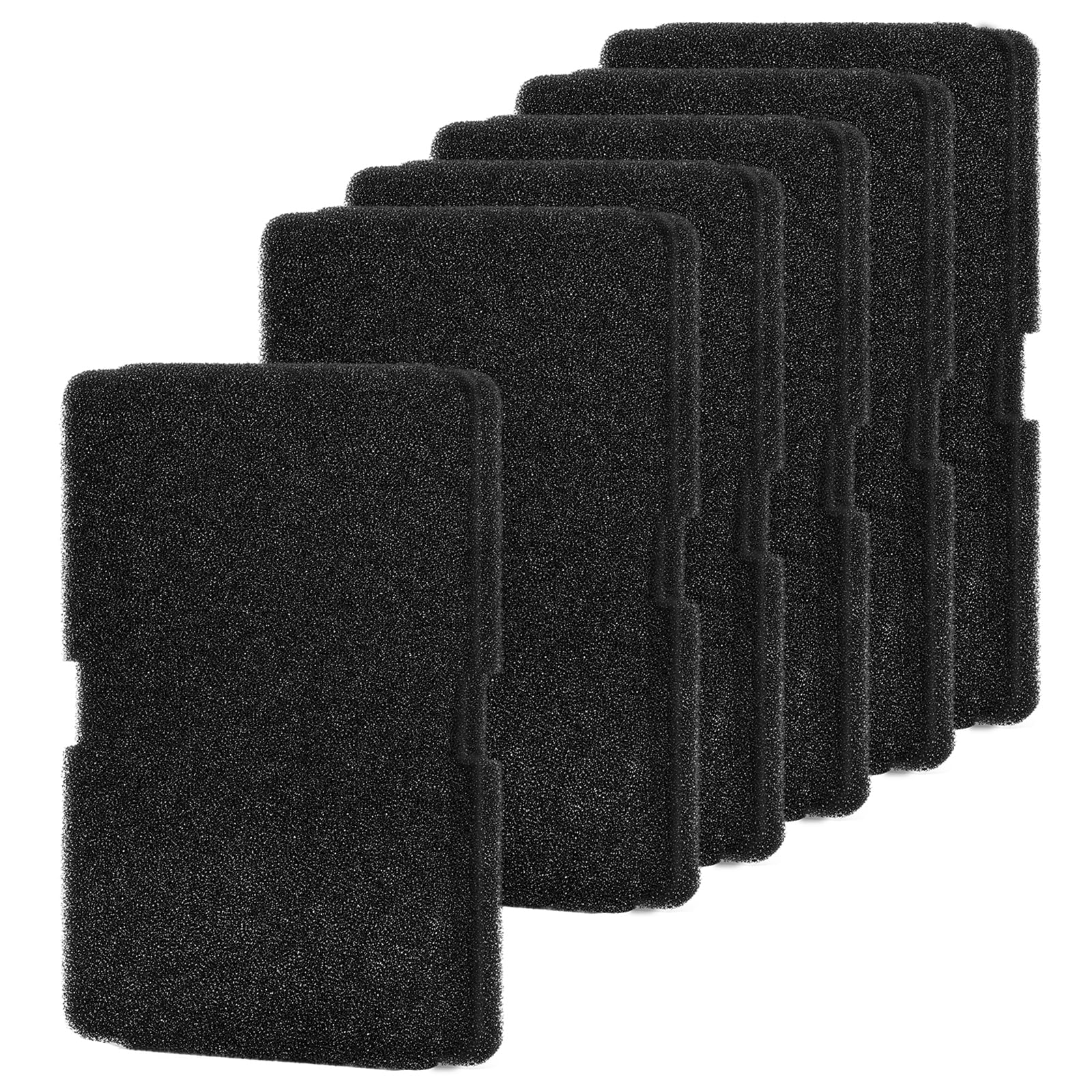 Set of 6 Trockner Filter für Beko Grundig Blomberg ElektraBregenz 2964840100 Dryer filter Schaumstofffilter Filterschwamm Schwammfilter Filtermatte für Wäschetrockner Wärmepumpentrockner 240x155x10mm