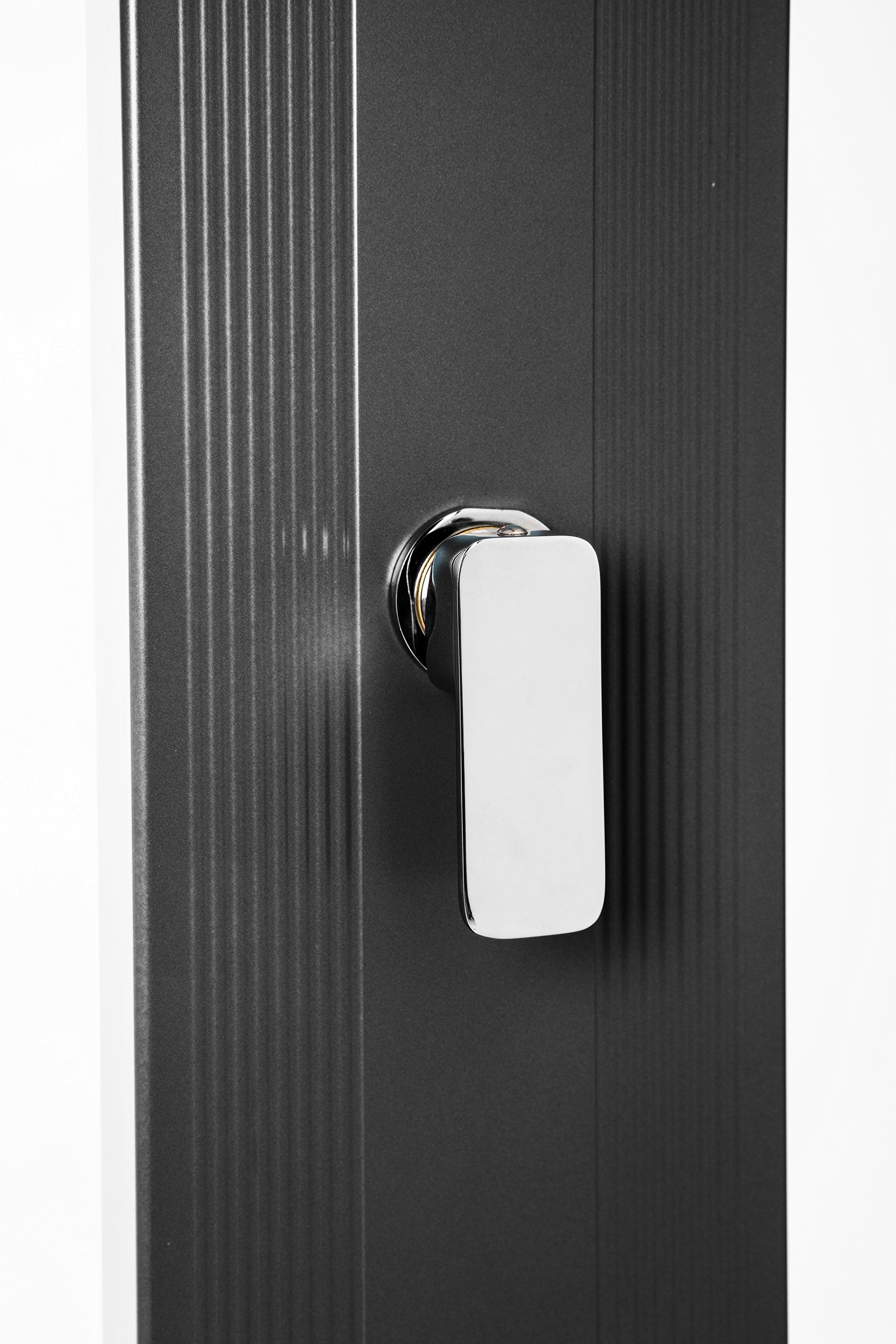 Steinbach Vertriebsgmbh Speedshower Solardusche Slim Line Deluxe (Schwarz/Silber)