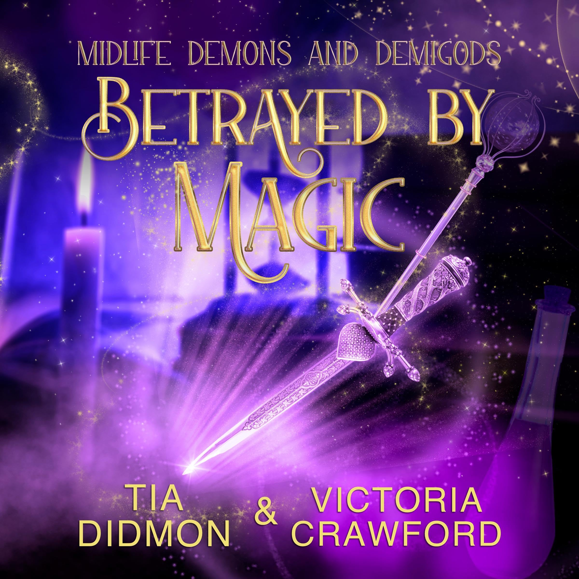 Cover art for Betrayed by Magic