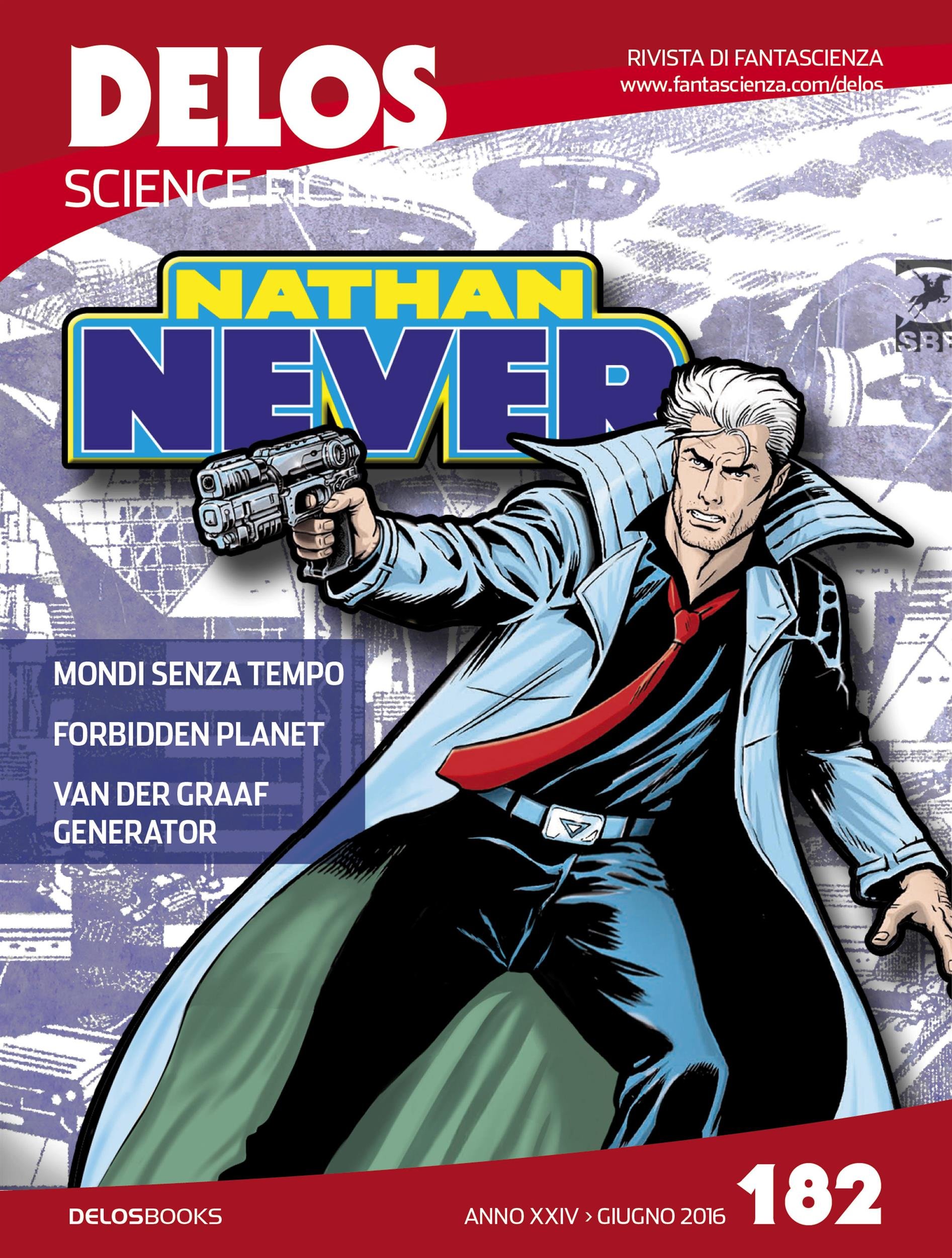 Cover of Delos Science Fiction, #182 - Giugno 2016