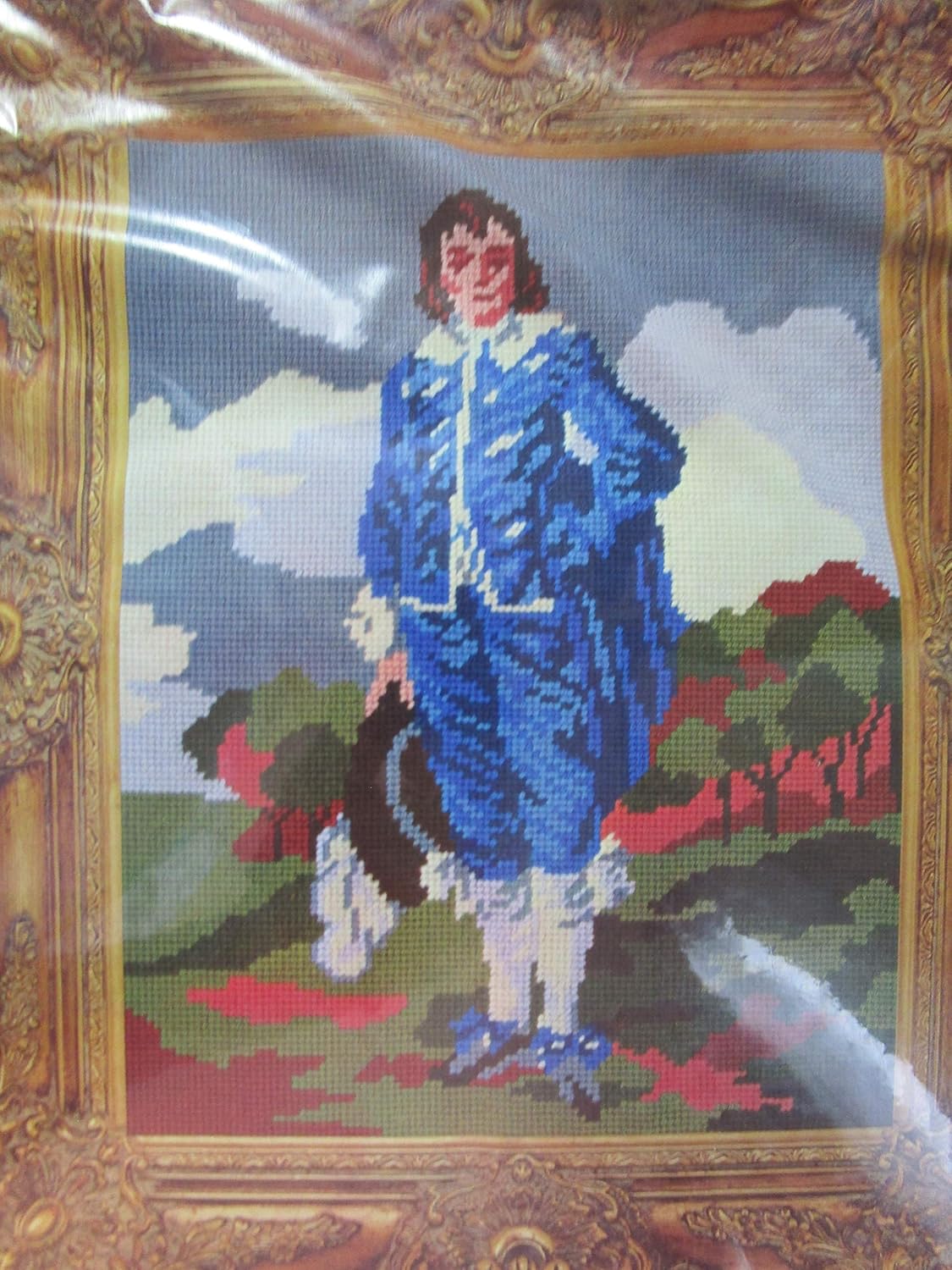 The Blue Boy a Reproduction in Needlepoint Kit