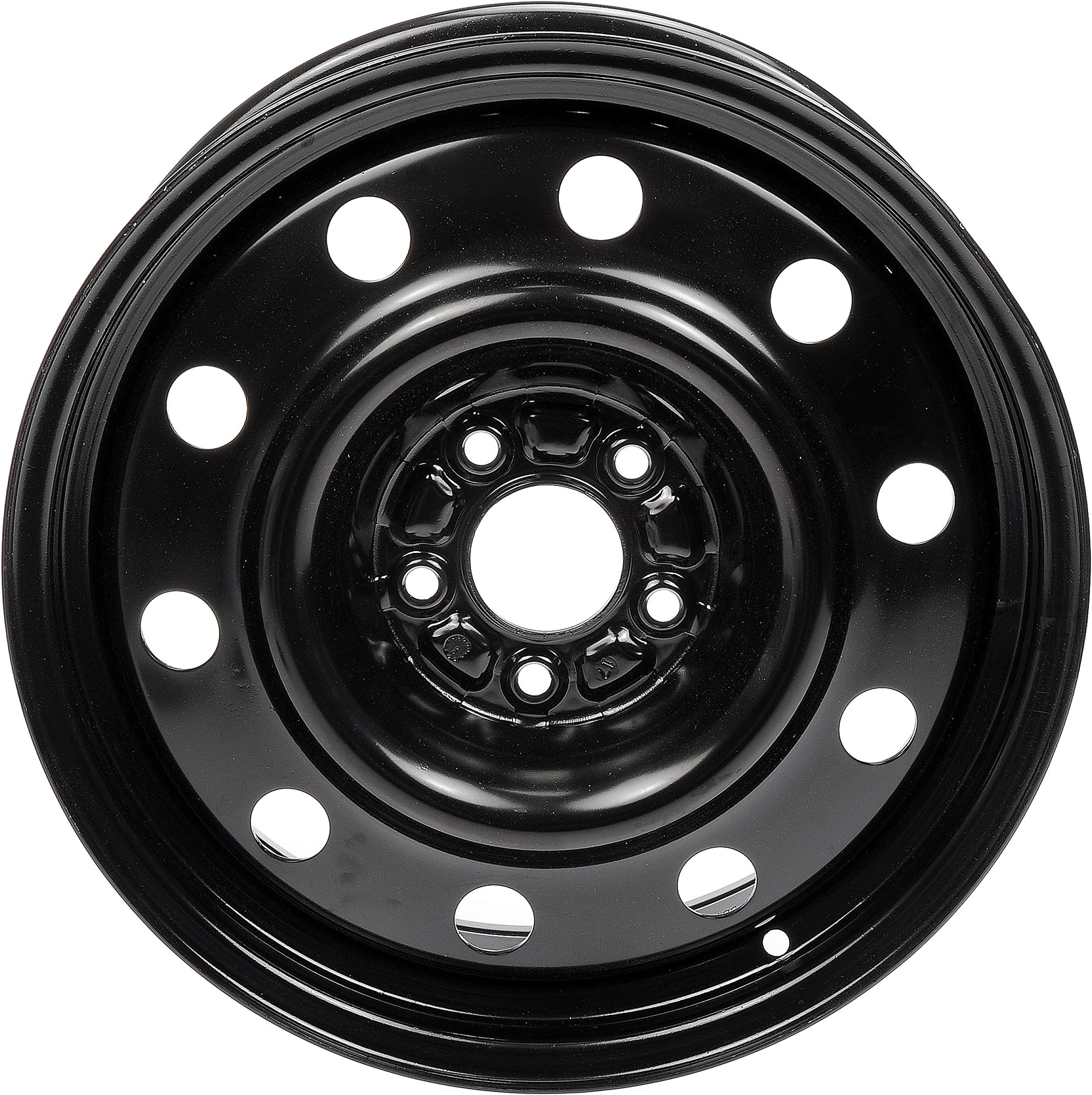 Dorman 939-244 Steel Wheel for Select Dodge Models (17x6.5"/5x114.3mm), Black