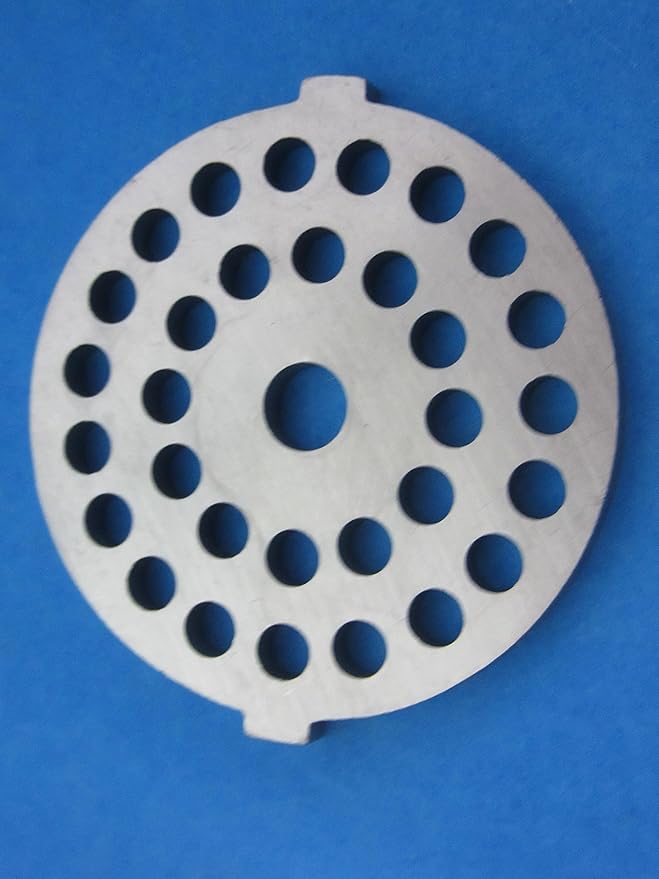 Burger size meat grinder plate. For many Waring Pro, Rival