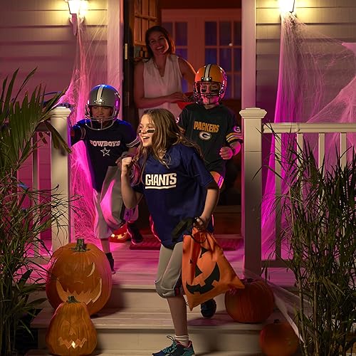 Miniatura 154 de Franklin Sports - Conjunto de uniforme de la NFL para niños y niñas; uniforme de fútbol americano juvenil, incluye casco, camiseta y pantalones