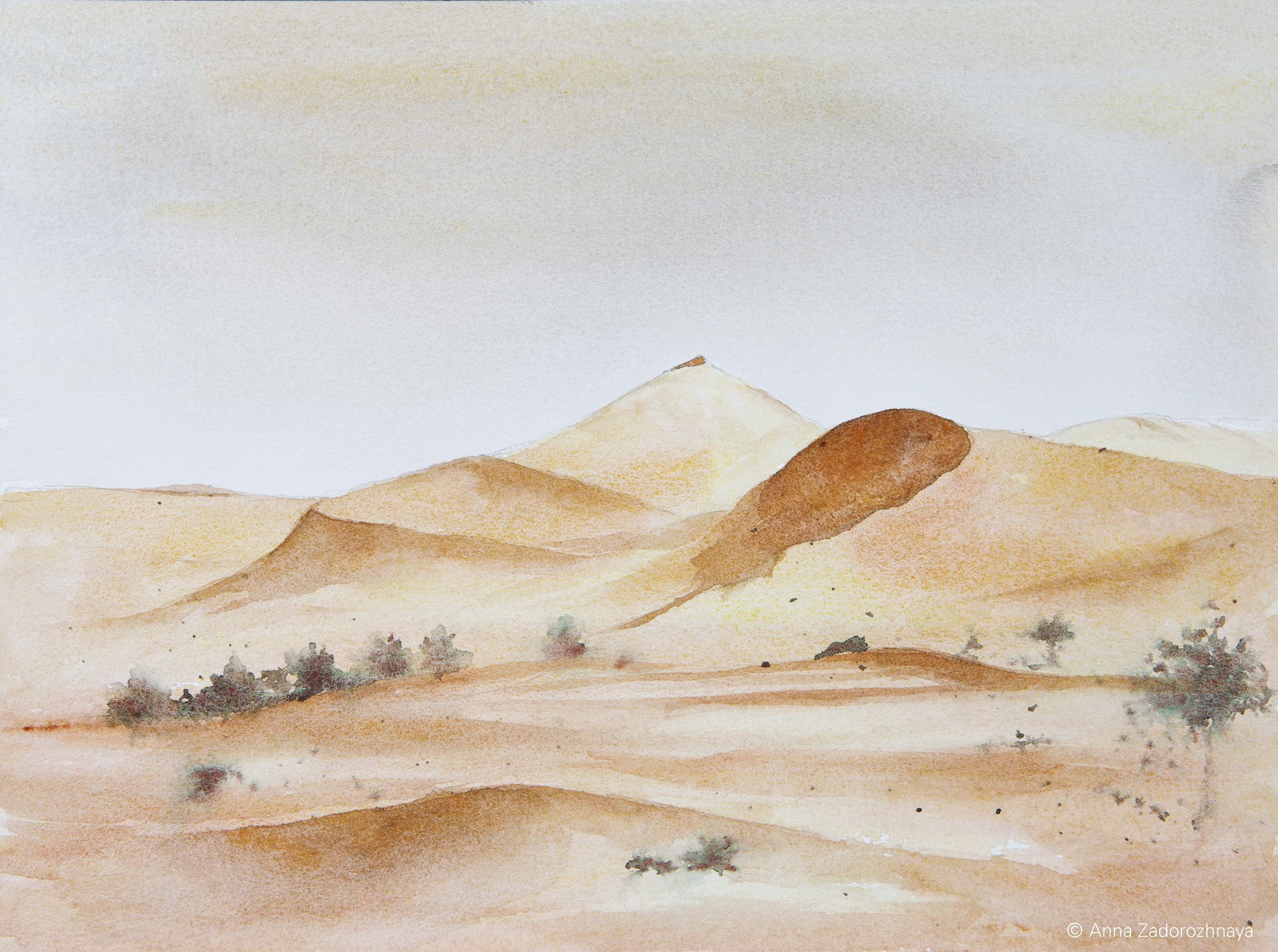 Schmincke Zestaw farb akwarelowych Desert Horadam Aquarell - 5 x 15 ml