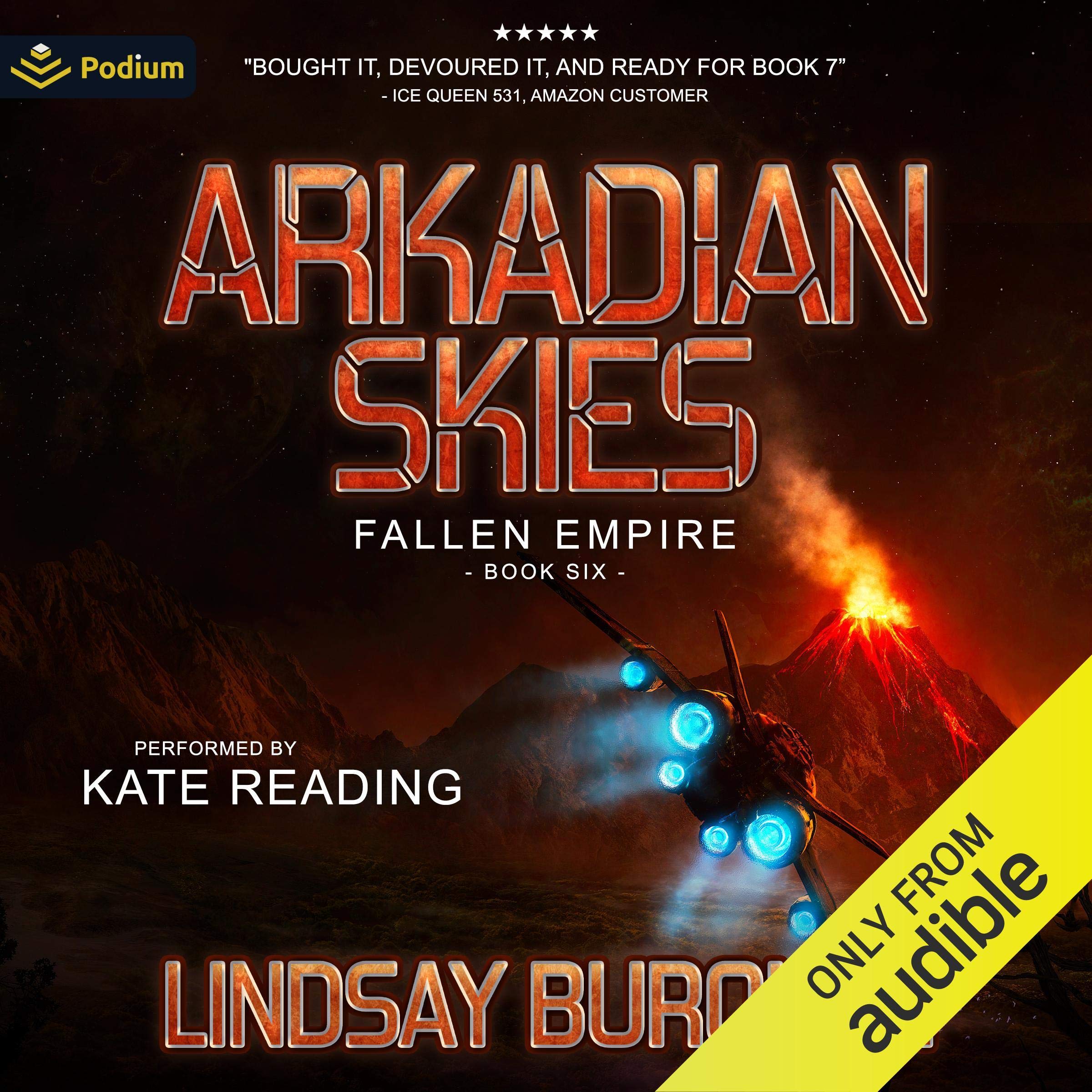 Cover art for Arkadian Skies