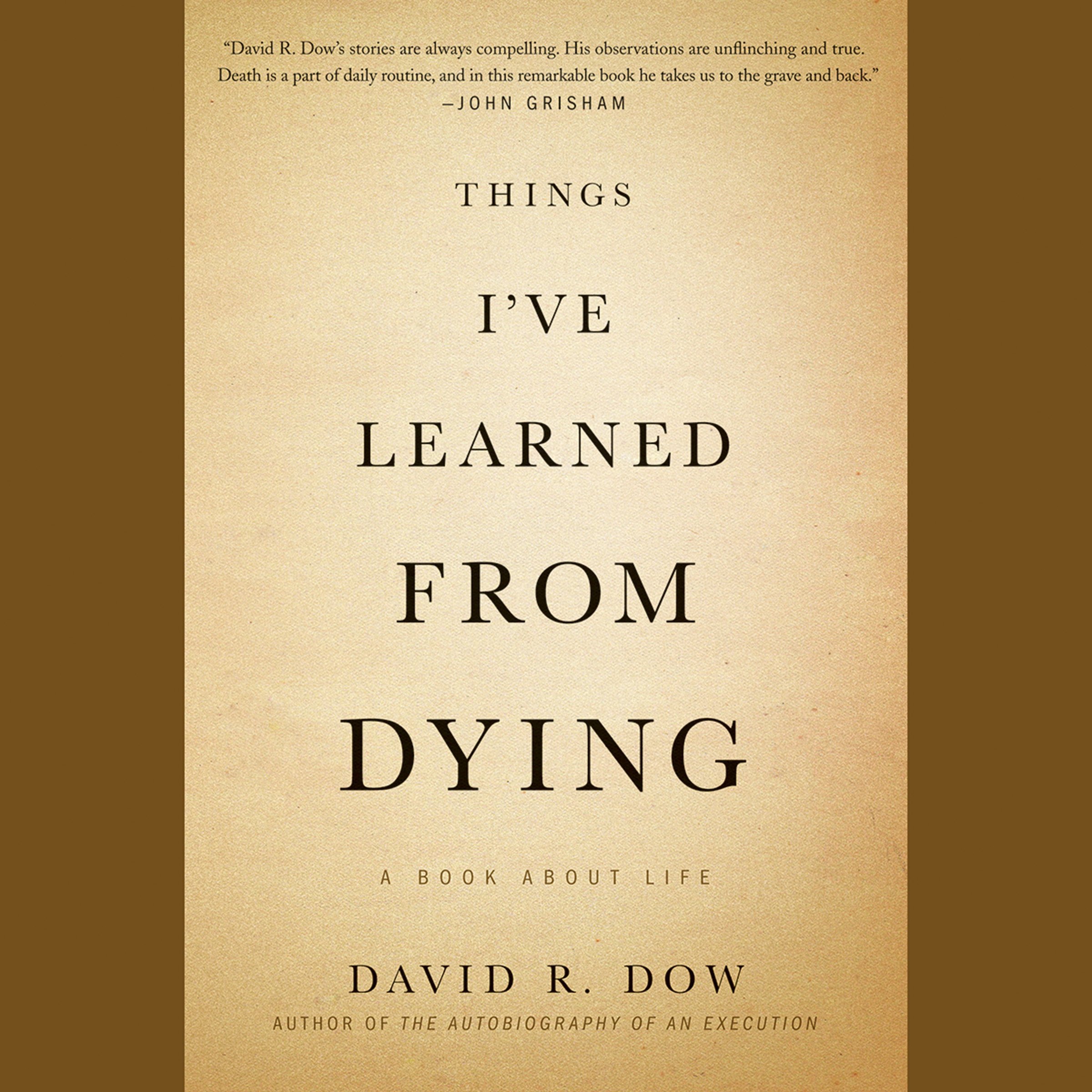 Cover art for Things I've Learned from Dying