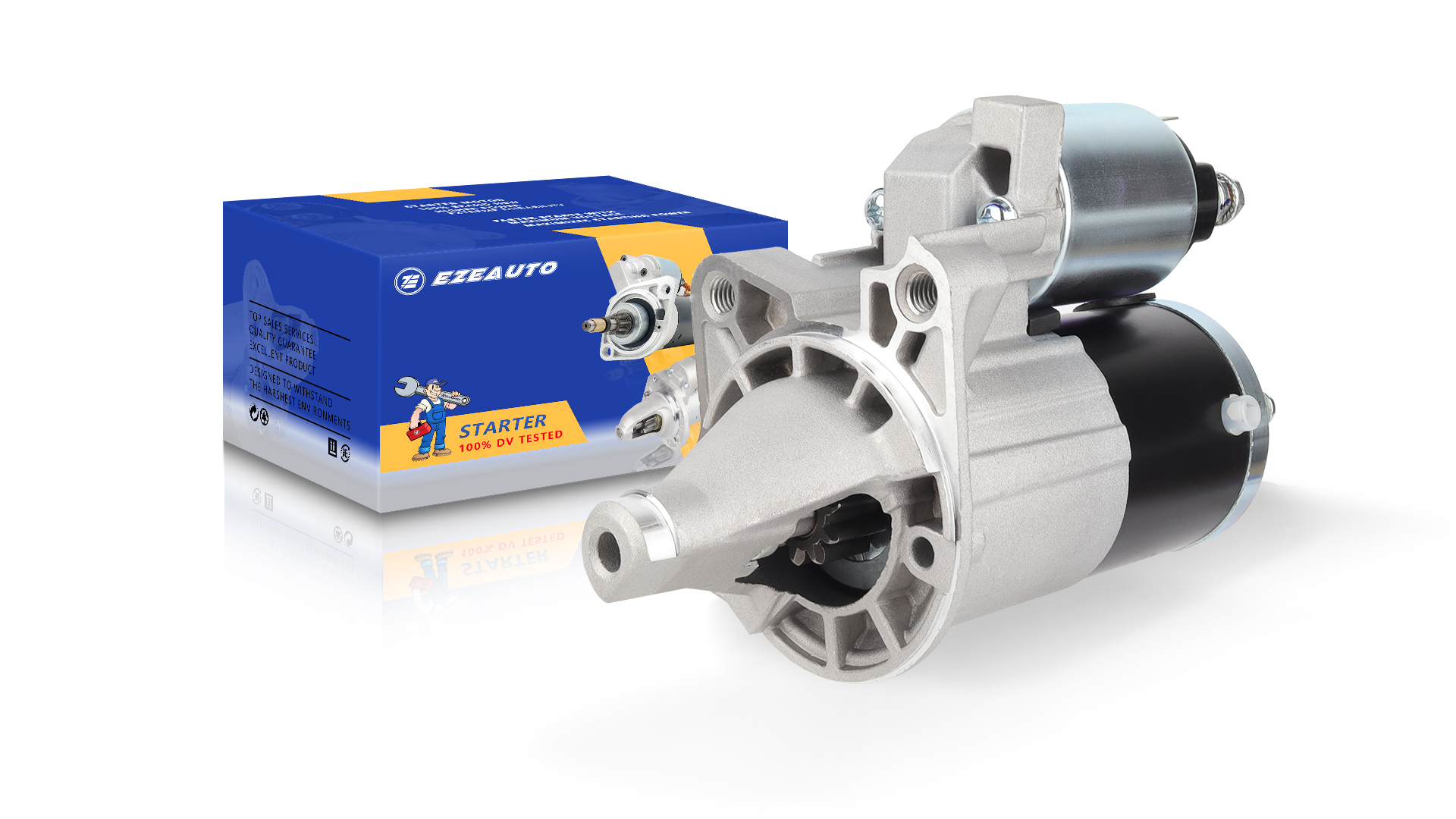 Image of Ezexpreze 19025N New Starter Compatible with Chrysler 300 V6 2.7 3.5 L 2005-2010, Dodge Challenger 2009-2010, Charger 2006-2010, Magnum 2005-2008, 04608800AA M000T21171 SMT0298 336-2099