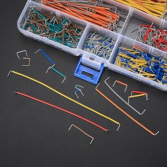 560 Pieces Breadboard Bridges Wire Kit, Jumper Cable Breadboard Jumper Wire Kit, U Shape Jumper Wires for Breadboard Breadboard - 14 Length Assorted