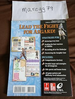 Valkyrie Profile: Prima's Official Strategy Guide
