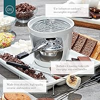 Vista 5 de Chicago Metallic Smores Maker, Blanco Pequeño