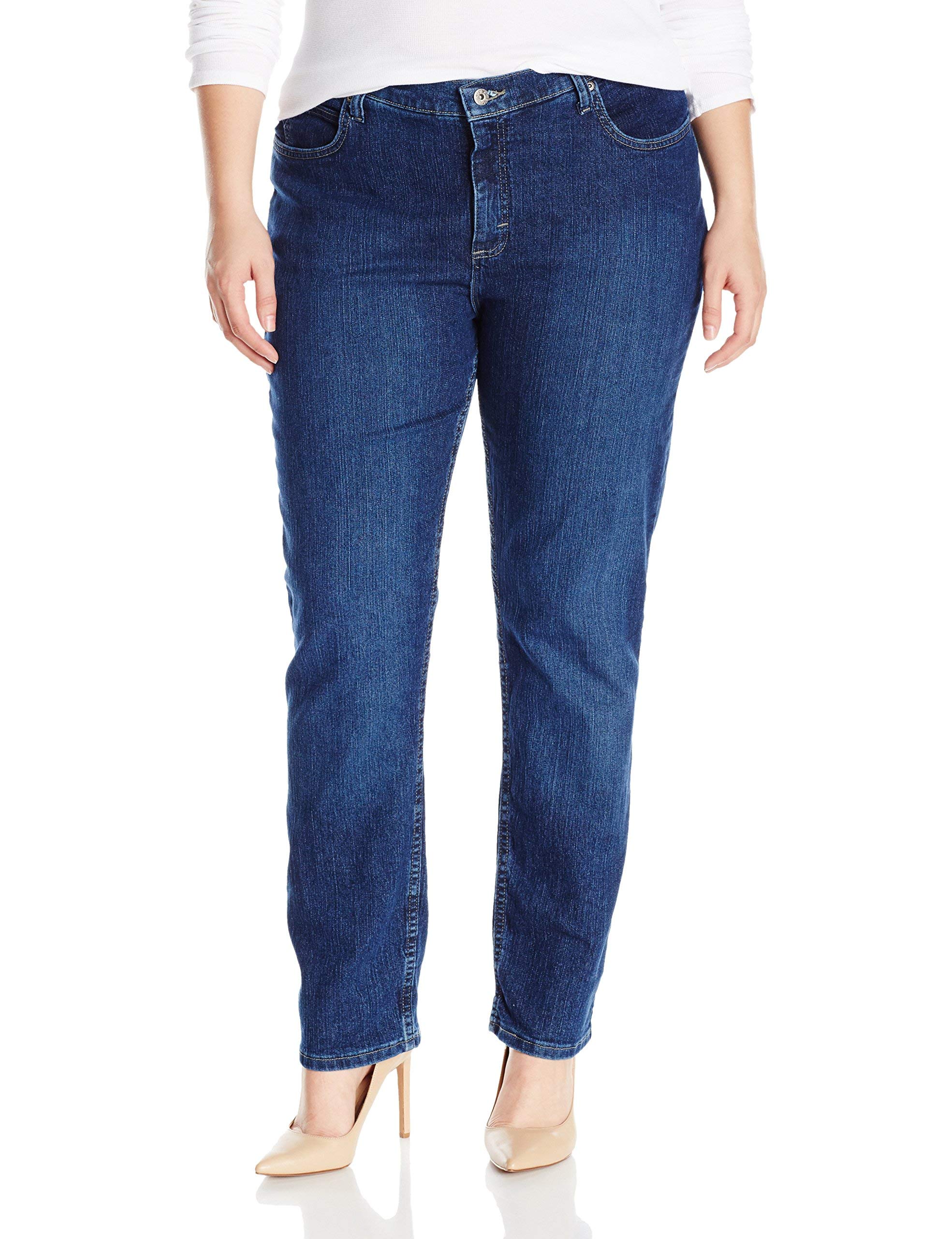 Riders by Lee IndigoWomen's Tall Plus Size Classic Fit Jean, Sapphire, 20 Long