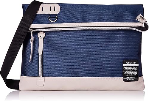 Amazon Co Jp シフレ サコッシュ クラッチとしても使える口折れサコッシュ f ネイビー シューズ バッグ