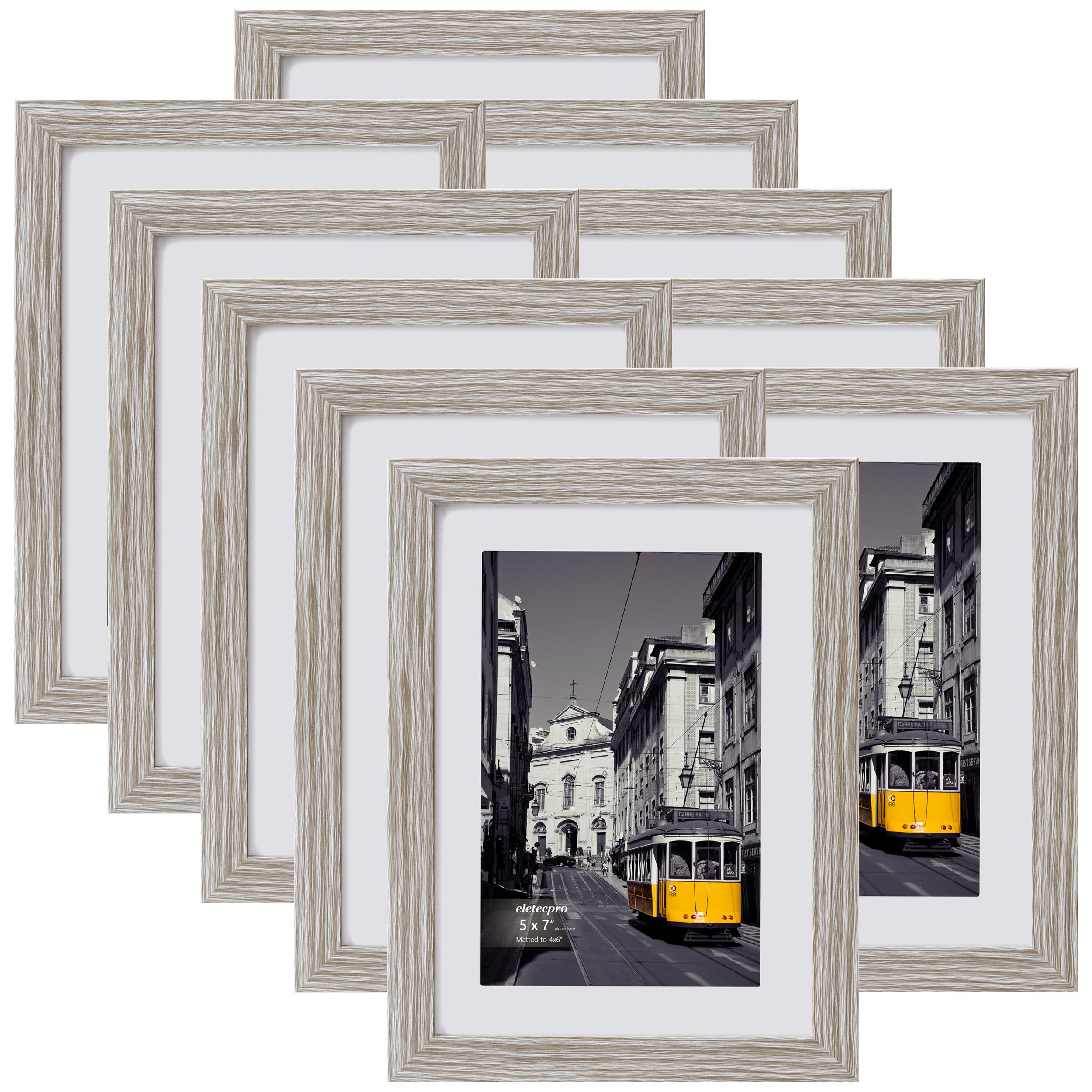 Cadre de galerie mural 13x18 cm eletecpro pour personnaliser votre salon en lot de 10