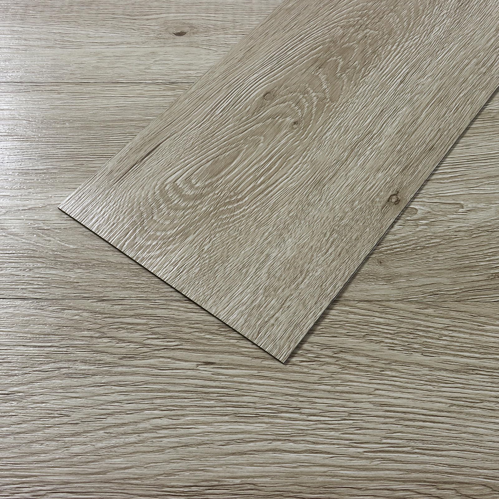 Photo 1 of VEELIKE Rustic Weathered Wood Peel and Stick Floor Tile Waterproof Muted Grey Vinyl Flooring 6x36 Inch 32 Planks Self Adhesive Renter Friendly Laminate Flooring Planks for Bathroom Kitchen Floor Tiles