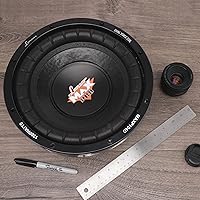 Vista 8 de Lanzar MAXP Max Pro, subwoofer doble de gabinete pequeño