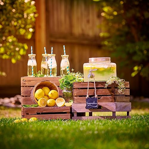 Miniatura 3 de Dispensador de bebidas de vidrio para nevera, grifo de acero inoxidable 100% a prueba de fugas, dispensador de detergente líquido para ropa,