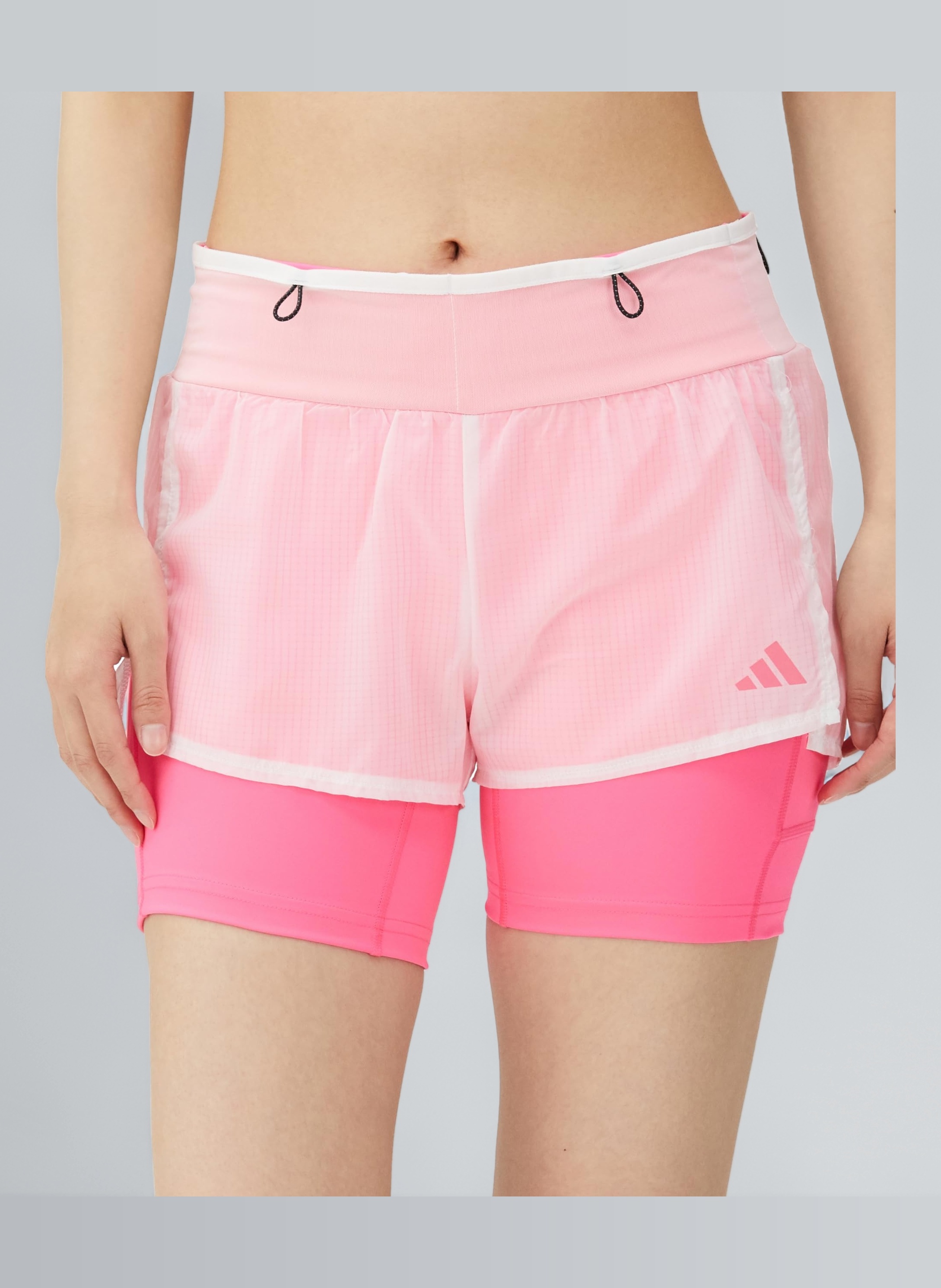 【再販無し】SECRETピンクショートパンツ L Amazon | アディダス ランニング ショートパンツ TOKYO 2IN1 SHRT