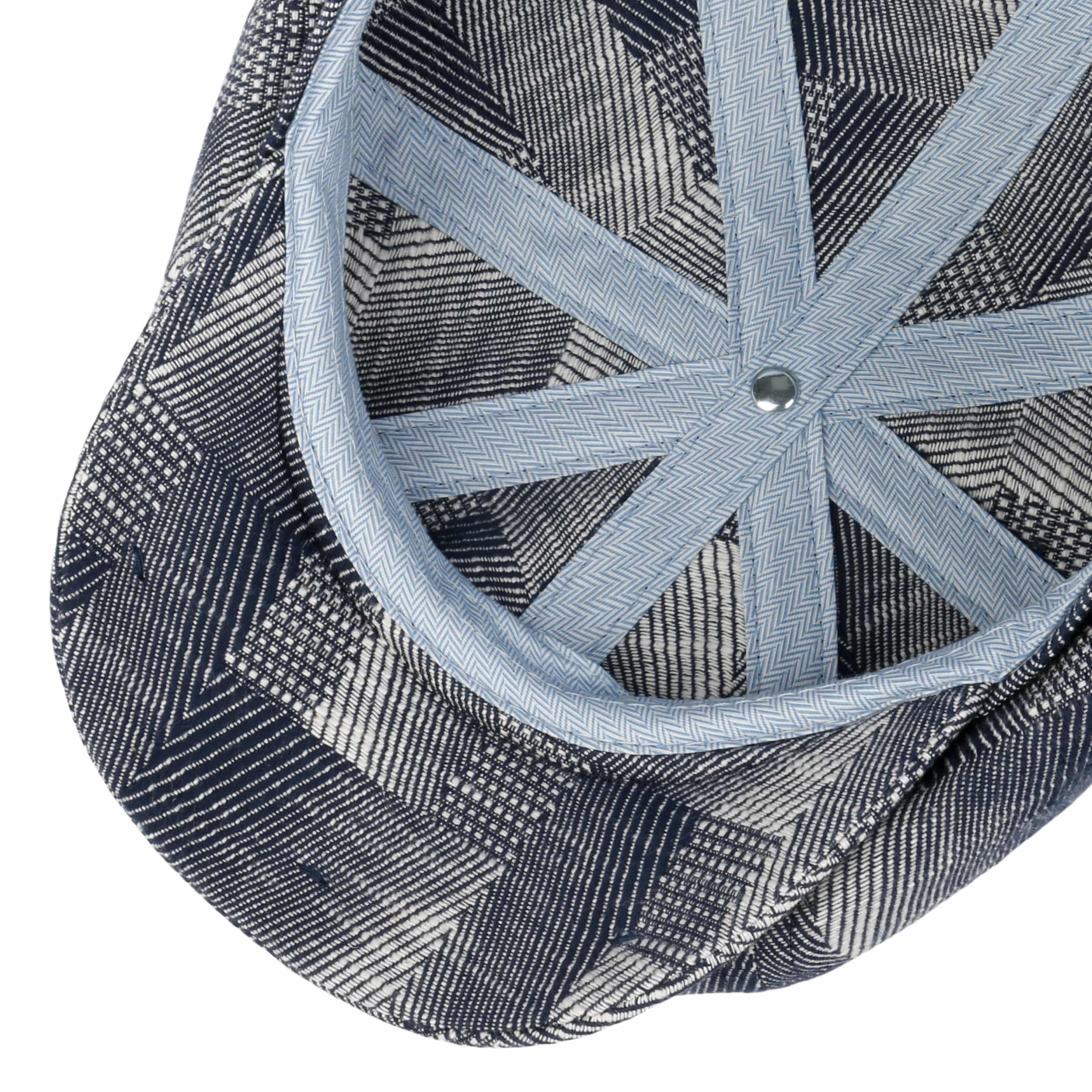 Stetson Hatteras Schirmmütze Jacquard Baumwolle Made in EU Herren Frühling Sommer